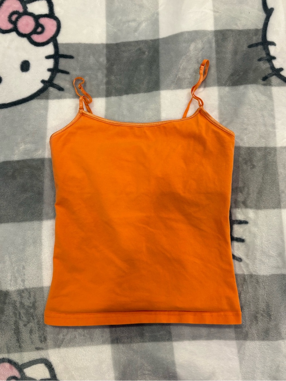 Streetwear Society Orange Cami Tank Top